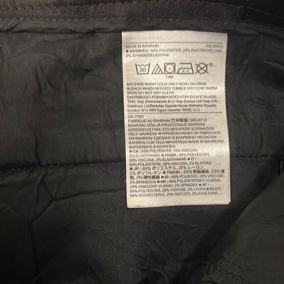 Banana Republic Women's Mid-Rise Print Chino Pants - Picture 7 of 8